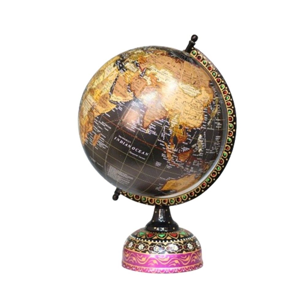 Handicrafts Iron Round Globe Big for Table Decor School Decor